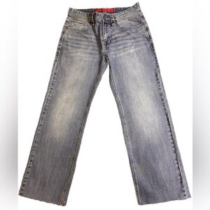 Rock & Roll Cowboy Double Barrel Straight Jeans Cropped Size 31